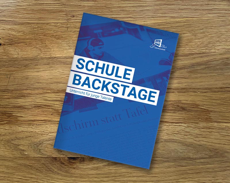 web-individualschule Backstage - Infomappe